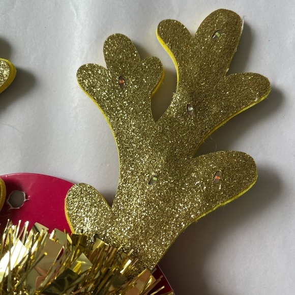 Festive Fun Gold Holiday Light-Up Headband by T Party Fashion - Picture 4 of 8